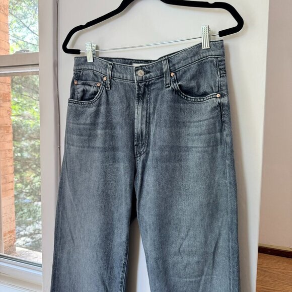 New MOTHER Superior The Dodger Flood Jeans Wide Leg Off Beaten Path Denim 28 - Picture 5 of 14